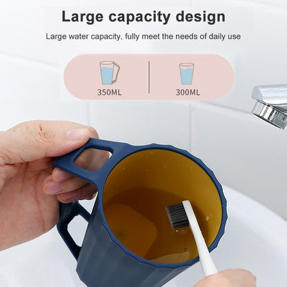 2 PCS คู่ Creative Simple Home พร้อม Handle Wash Brushing Cup
