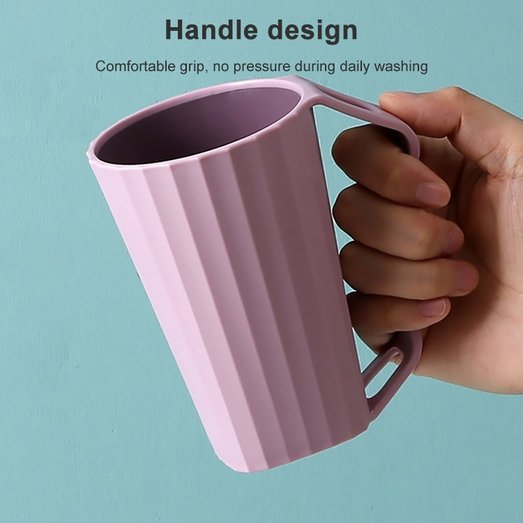 2 PCS คู่ Creative Simple Home พร้อม Handle Wash Brushing Cup