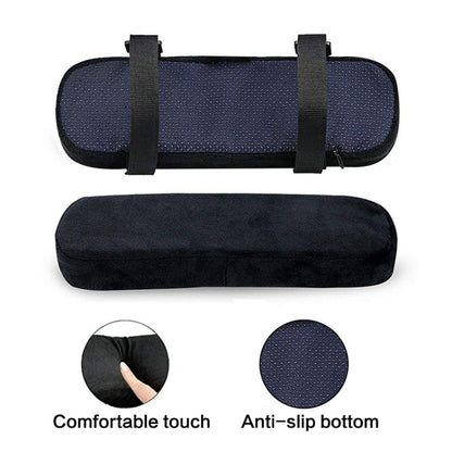 2 PCS เก้าอี้พนักพิงสำหรับ Office เก้าอี้นุ่มหมอนข้อศอก Pads Protector แขนยาวข้อศอกข้อศอกแพทช์ REST เบาะ