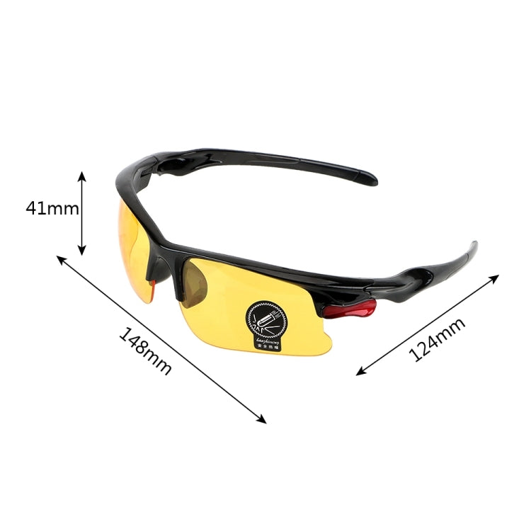 FORAUTO Night-Visionแว่นตาเกียร์ป้องกันแว่นตากันแดดแว่นตาขับรถAnti Glare Night Visionไดร์เวอร์แว่นตา