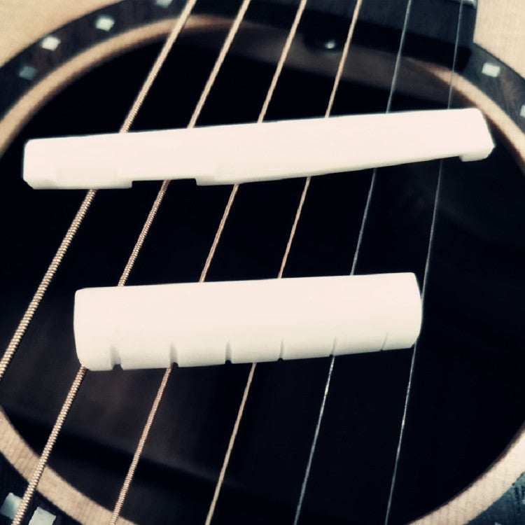 หมอนสายกีตาร์บนและล่างหมอนกระดูกวัวอุปกรณ์กีตาร์สะพาน, Guitar String