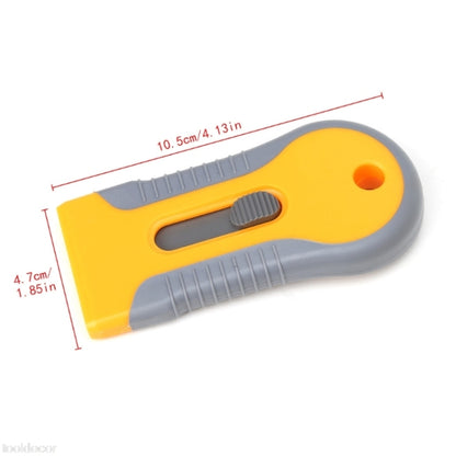 3 PCS ด้ามพลาสติกมีดโกนใบมีดถอดกระจกสถาปัตยกรรม, Plastic Handle Razor