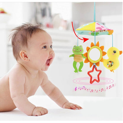 ของเล่นเด็กการ์ตูนสัตว์น่ารักรถเข็นเด็กร่มชูชีพจี้