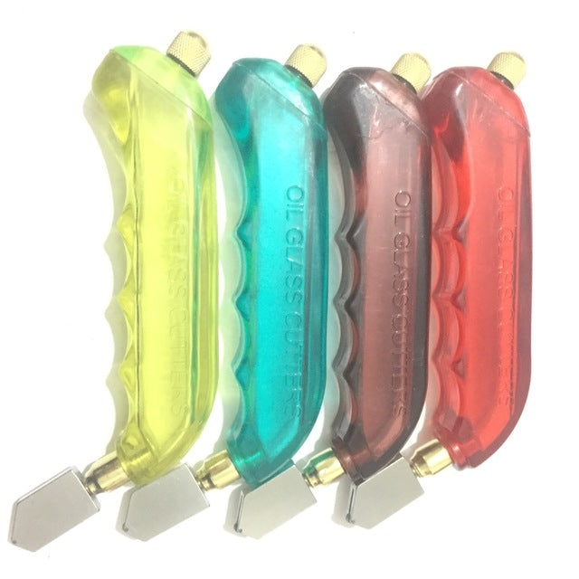 เครื่องตัดแก้วขวดทังสเตนคาร์ไบด์เติมน้ำมันแบบมืออาชีพ จัดส่งสีแบบสุ่ม, Glass Cutting Machine