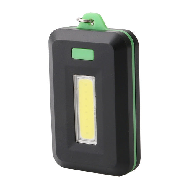 2 ชิ้น 3 วัตต์มินิซัง LED พวงกุญแจไฟฉายฉุกเฉิน แคมป์ปิ้ง กระเป๋าเป้สะพายหลังแสงที่มี 3 โหมด