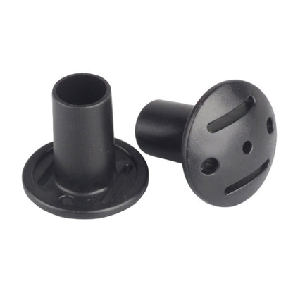 2 PCS ฝาครอบปลั๊กป้องกันการเจาะ Alpenstock Support Bar เคส Anti-Burst เสาเต็นท์หมวกกันน็อคพลาสติก