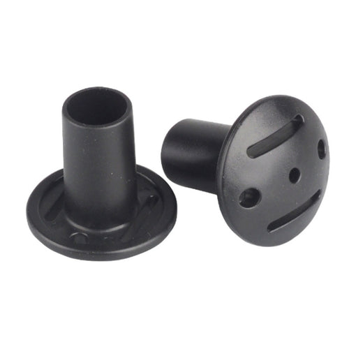2 PCS ฝาครอบปลั๊กป้องกันการเจาะ Alpenstock Support Bar เคส Anti-Burst เสาเต็นท์หมวกกันน็อคพลาสติก