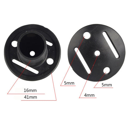 2 PCS ฝาครอบปลั๊กป้องกันการเจาะ Alpenstock Support Bar เคส Anti-Burst เสาเต็นท์หมวกกันน็อคพลาสติก