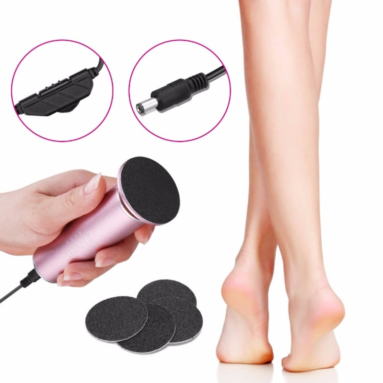 เท้าไฟฟ้าความเร็วปรับกระดาษทรายแผ่นแคลลัส Remover Pedicure Fast ลบฟุต Hard Cracked แห้ง Dead Skin เครื่องมือ, US plug, EU plug, UK plug