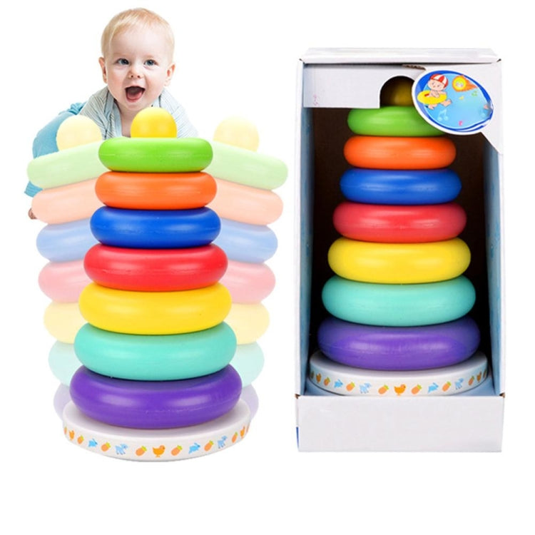 Music Rainbow Stacking Ring Rainbow Tower Tumbler เด็กซ้อนแหวน, Rainbow Tower