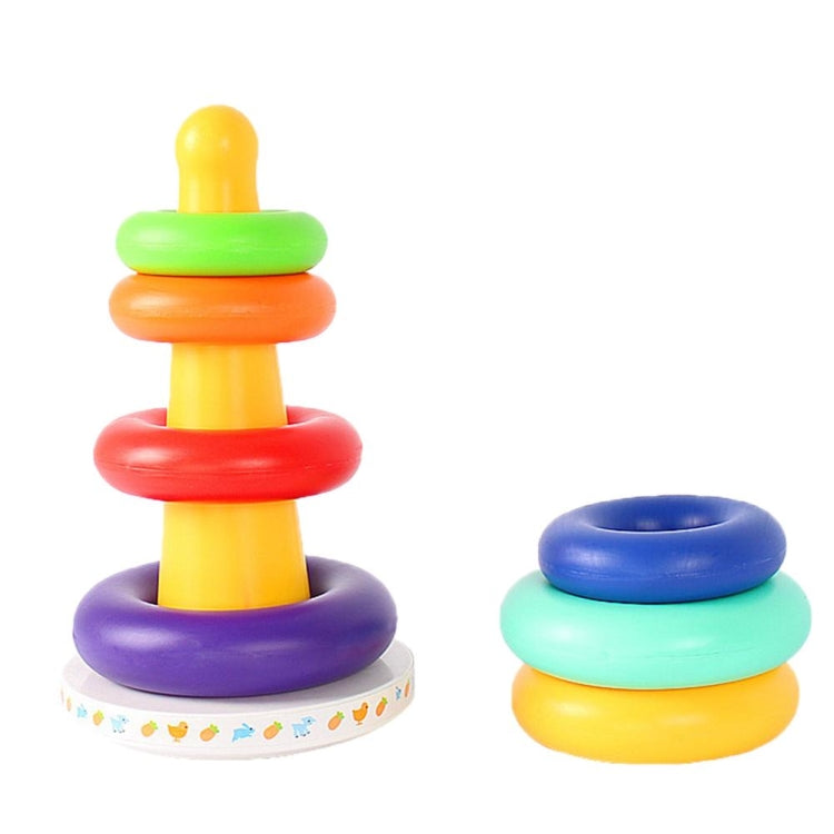 Music Rainbow Stacking Ring Rainbow Tower Tumbler เด็กซ้อนแหวน, Rainbow Tower