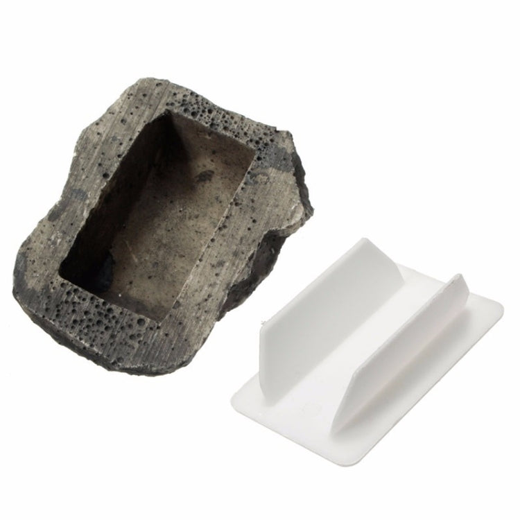 Creative Stone Insurance กล่องเก็บกุญแจ Home Key Anti-lost Hidden Collection Key, Stone Insurance Key Storage Box
