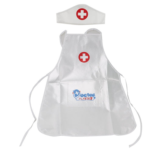 3 ชุดเด็กแกล้งเล่นหมอพยาบาลเสื้อผ้าเครื่องแต่งกายของเล่น, 3 Sets Play Doctor Nurse Costume