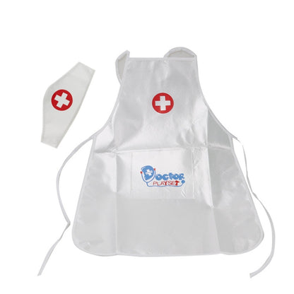 3 ชุดเด็กแกล้งเล่นหมอพยาบาลเสื้อผ้าเครื่องแต่งกายของเล่น, 3 Sets Play Doctor Nurse Costume