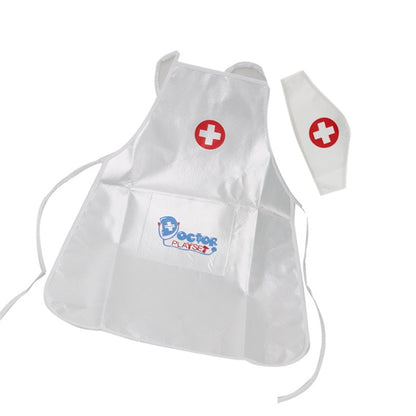 3 ชุดเด็กแกล้งเล่นหมอพยาบาลเสื้อผ้าเครื่องแต่งกายของเล่น, 3 Sets Play Doctor Nurse Costume