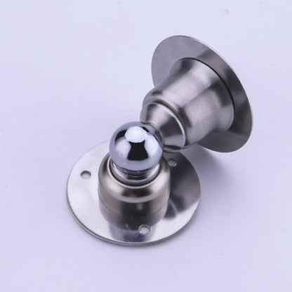 ประตูแม่เหล็กแข็งแรง Bump Free Punch Door Stainless Steel Door Stop