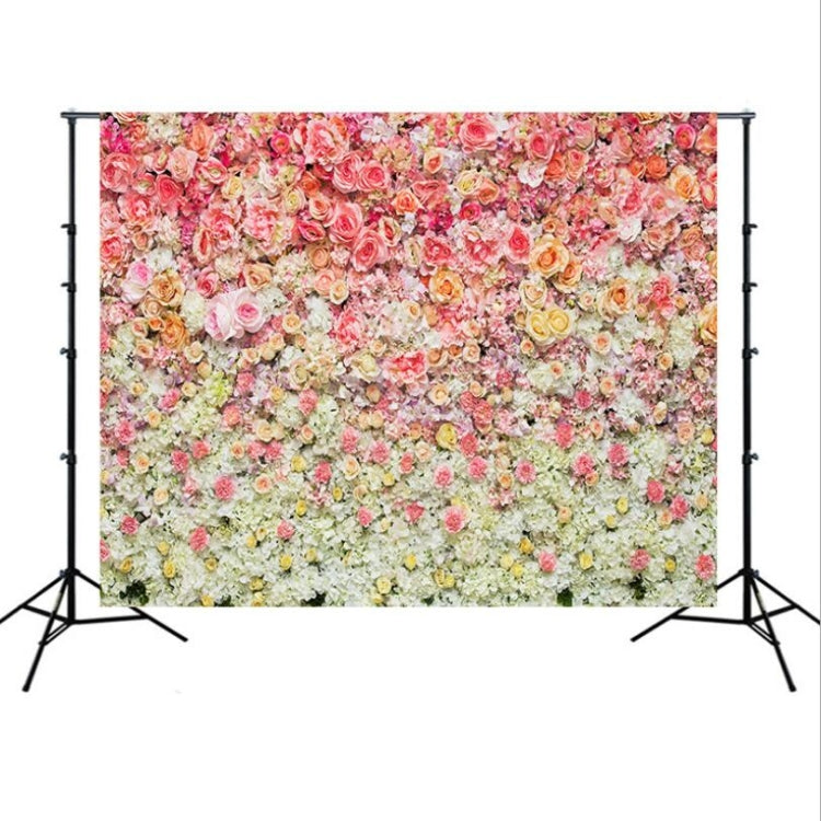 1.5m x 2.1m Rose Wall งานแต่งงานภาพถ่ายพื้นหลังผ้า, Rose Wall
