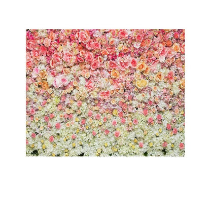 1.5m x 2.1m Rose Wall งานแต่งงานภาพถ่ายพื้นหลังผ้า, Rose Wall