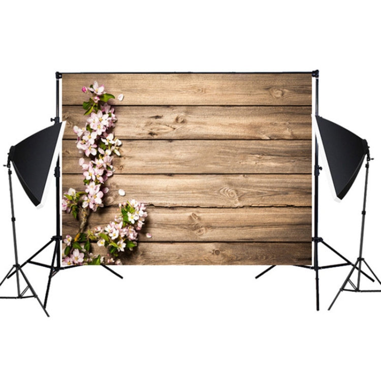 1.25m x 0.8m กระดานลายไม้เลียนแบบ Gourmet 3D Photo Photography พื้นหลังผ้า