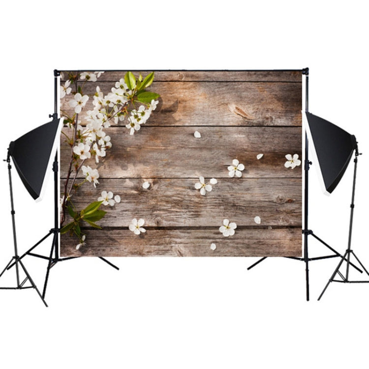 1.25m x 0.8m กระดานลายไม้เลียนแบบ Gourmet 3D Photo Photography พื้นหลังผ้า