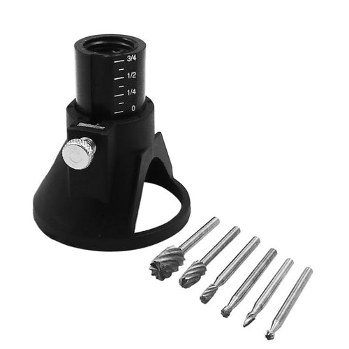 เครื่องบดไฟฟ้า Locator Milling Cutter Multi-rotation Tool Cutting High Speed Steel Router Drilling Tool, Locator Milling Cutter