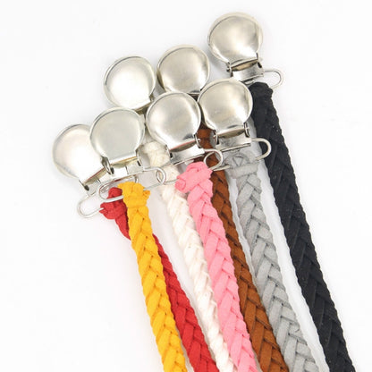 3 PCS Baby Pacifier CHAIN หนังทอ Anti-off CHAIN