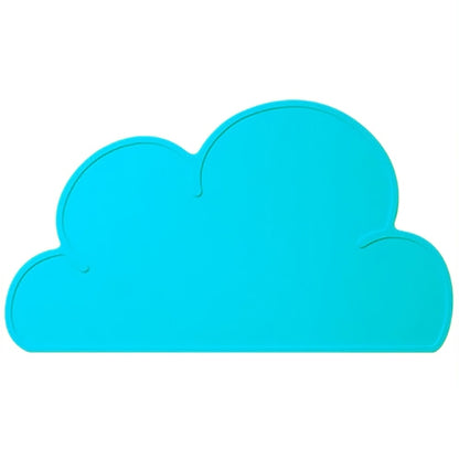 เด็ก Cloud ซิลิโคน Placemat กันน้ำป้องกันสิ่งแวดล้อมนักเรียนตาราง Mat, White, Black, Yellow, Blue, Green, Light Pink, Dark Gray, Light Blue, Light Green, Light Gray, Dark  Pink
