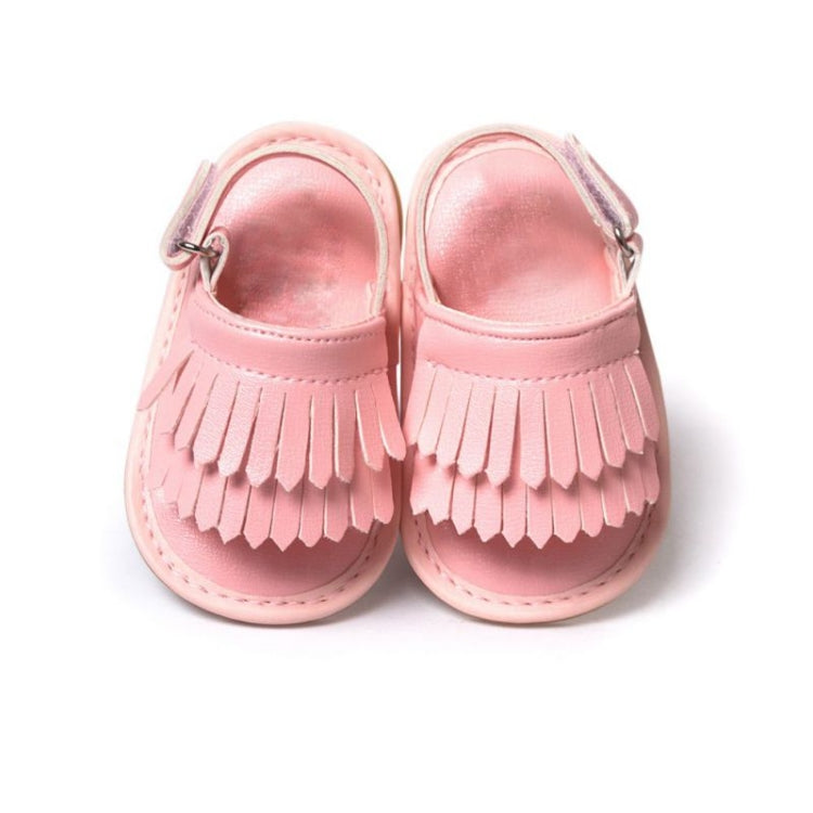 รองเท้าแตะเด็ก PU Fringed แฟชั่นลำลอง, 11cm/76g, 12cm/83g, 13cm/93g