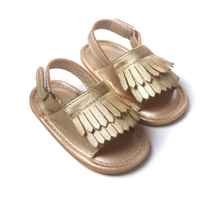 รองเท้าแตะเด็ก PU Fringed แฟชั่นลำลอง, 11cm/76g, 12cm/83g, 13cm/93g