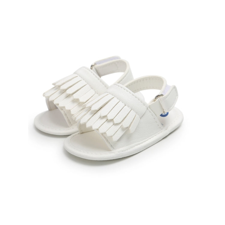 รองเท้าแตะเด็ก PU Fringed แฟชั่นลำลอง, 11cm/76g, 12cm/83g, 13cm/93g