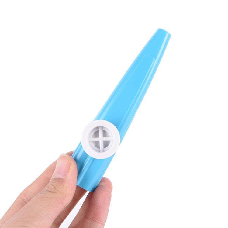 10PCS พลาสติก Kazoo เครื่องดนตรีสำหรับเด็ก, การจัดส่งสีแบบสุ่ม, 10PCS Kazoo