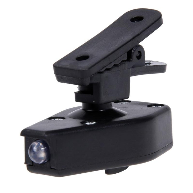 ไฟฉาย LED ขนาดเล็กแบบคลิปหนีบแว่นแบบปรับได้ไฟอ่านหนังสือ
