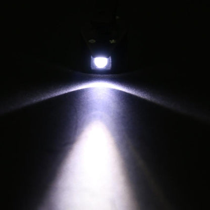 ไฟฉาย LED ขนาดเล็กแบบคลิปหนีบแว่นแบบปรับได้ไฟอ่านหนังสือ