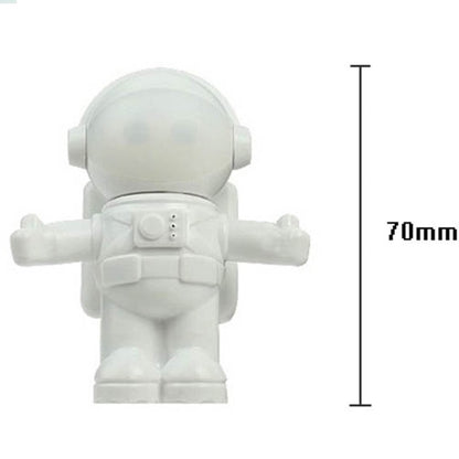 Cool New Astronaut Spaceman USB LED โคมไฟตั้งโต๊ะแบบปรับได้ไฟกลางคืนสำหรับคอมพิวเตอร์พีซี