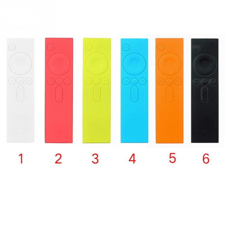 6 ชิ้นซิลิโคนอ่อนนุ่ม TPU ป้องกันกรณีระยะไกลยางปกกรณีสำหรับ Xiaomi การควบคุมระยะไกล I Mi กล่องทีวี