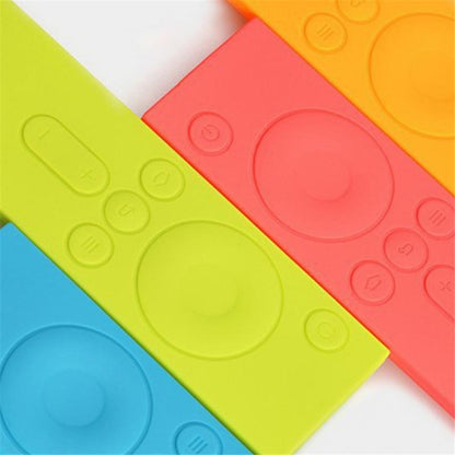 6 ชิ้นซิลิโคนอ่อนนุ่ม TPU ป้องกันกรณีระยะไกลยางปกกรณีสำหรับ Xiaomi การควบคุมระยะไกล I Mi กล่องทีวี