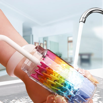 แปรงล้างขวดนมซิลิโคน จุกนมหลอก หัวฉีด หลอด ถ้วย แปรงซิลิโคน, Silicone Brush