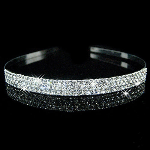 เจ้าหญิง Tiaras มงกุฎแต่งงาน Rhinestone Pearl Headband เด็กหญิงเจ้าสาว Crown Party อุปกรณ์เสริมเครื่องประดับผม