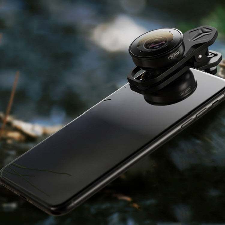 APEXEL APL-HB195 195 Degrees Fisheye Professional HD เลนส์ภายนอกสำหรับโทรศัพท์มือถือภายนอก, 195 Degrees Fisheye