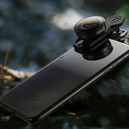 APEXEL APL-HB195 195 Degrees Fisheye Professional HD เลนส์ภายนอกสำหรับโทรศัพท์มือถือภายนอก, 195 Degrees Fisheye