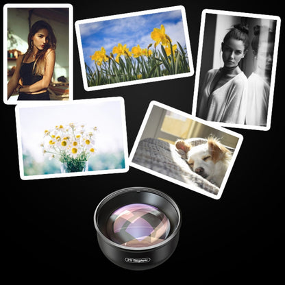 APEXEL APL-HB2X 2X เลนส์เทเลโฟโต้แบบขยาย Professional HD External Mobile Phone Universal Lens, 2X Telephoto