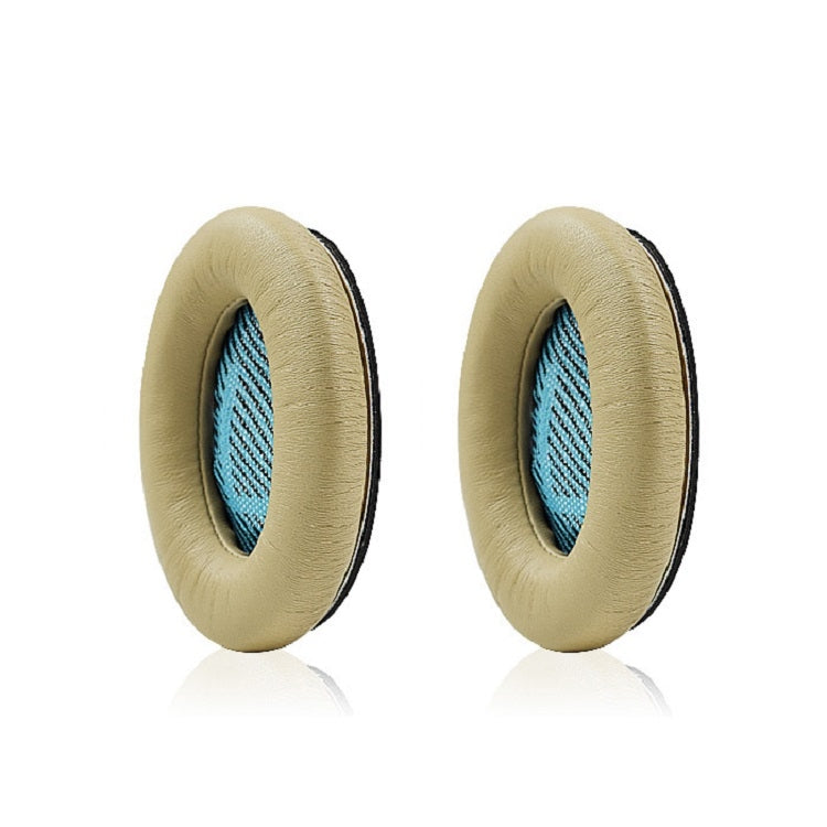 2 ชิ้นสำหรับ BOSE QC 15/25/35 หนัง Lambskin หูฟังฝาครอบ Earmuffs