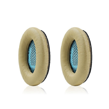 2 ชิ้นสำหรับ BOSE QC 15/25/35 หนัง Lambskin หูฟังฝาครอบ Earmuffs