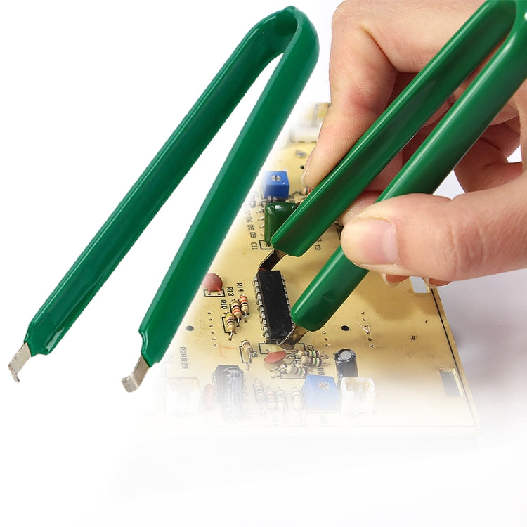 10 PCS IC Puller Chip Integrated Block Desoldering Tweezers, 1pc