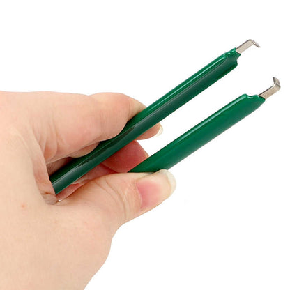 10 PCS IC Puller Chip Integrated Block Desoldering Tweezers, 1pc