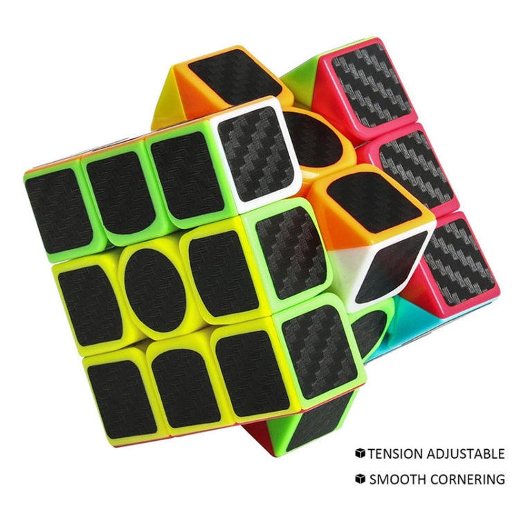 เมมเบรนคาร์บอนไฟเบอร์ลำดับที่สาม Rubik Cube ของเล่นเพื่อการศึกษาสำหรับเด็ก, Carbon Fiber Third-order Magic Cube