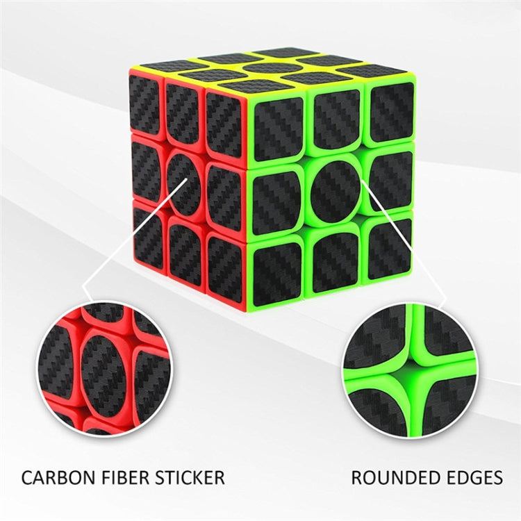เมมเบรนคาร์บอนไฟเบอร์ลำดับที่สาม Rubik Cube ของเล่นเพื่อการศึกษาสำหรับเด็ก, Carbon Fiber Third-order Magic Cube