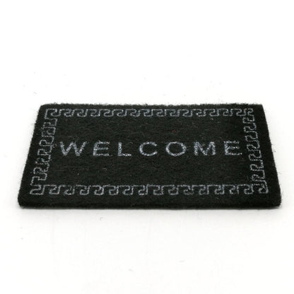 Handmade จำลองบ้านตุ๊กตาอุปกรณ์เสริม Welcome Pad แผ่นพื้นรุ่น