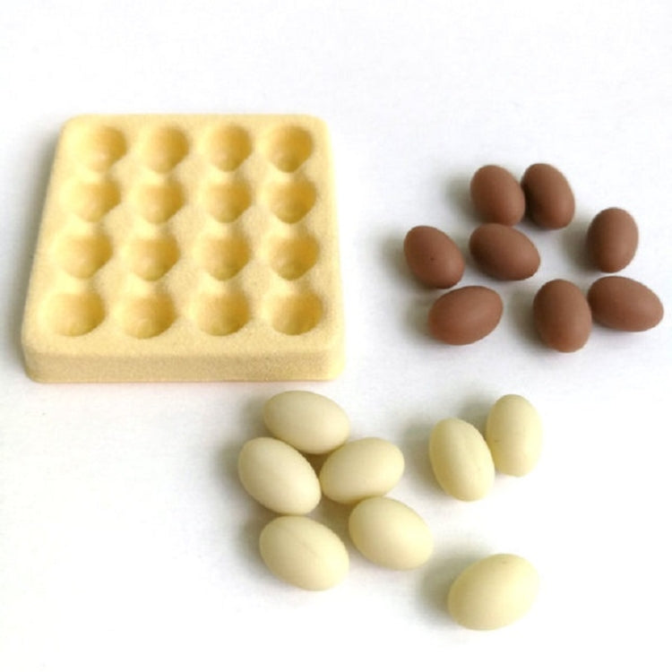 กล่องไข่จิ๋วบ้านตุ๊กตาพร้อมของเล่นโมเดลไข่ 16 ฟอง, Mini Egg Box