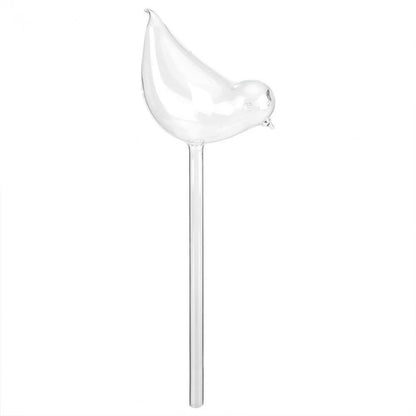 Bird Shape Flower Plant อุปกรณ์รดน้ำอัตโนมัติแก้วใสรดน้ำกระป๋อง, Bird Shape Watering Device
